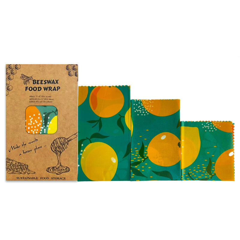 Wrap It Up – Beeswax Wraps (Set of 3)
