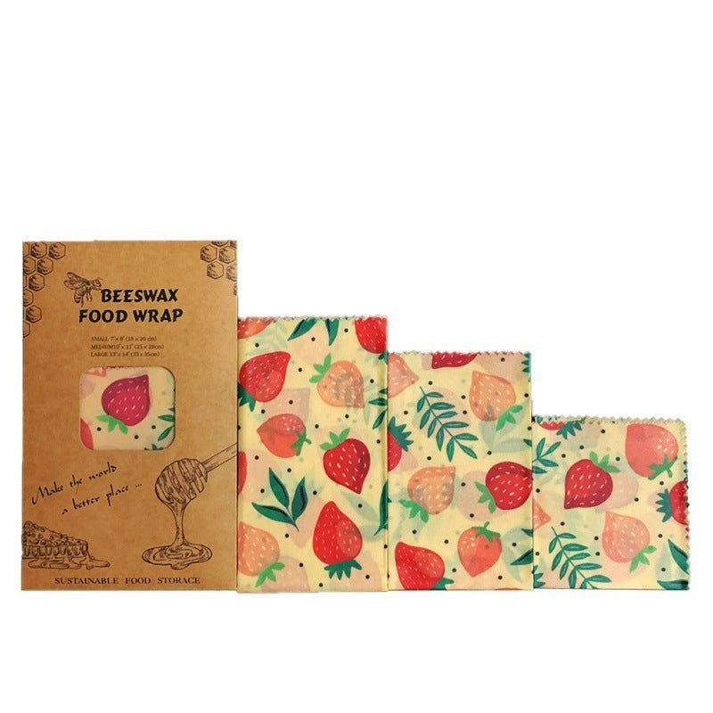 Wrap It Up – Beeswax Wraps (Set of 3)