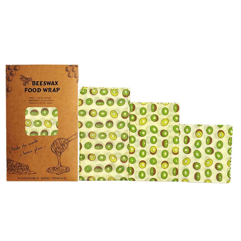 Wrap It Up – Beeswax Wraps (Set of 3)
