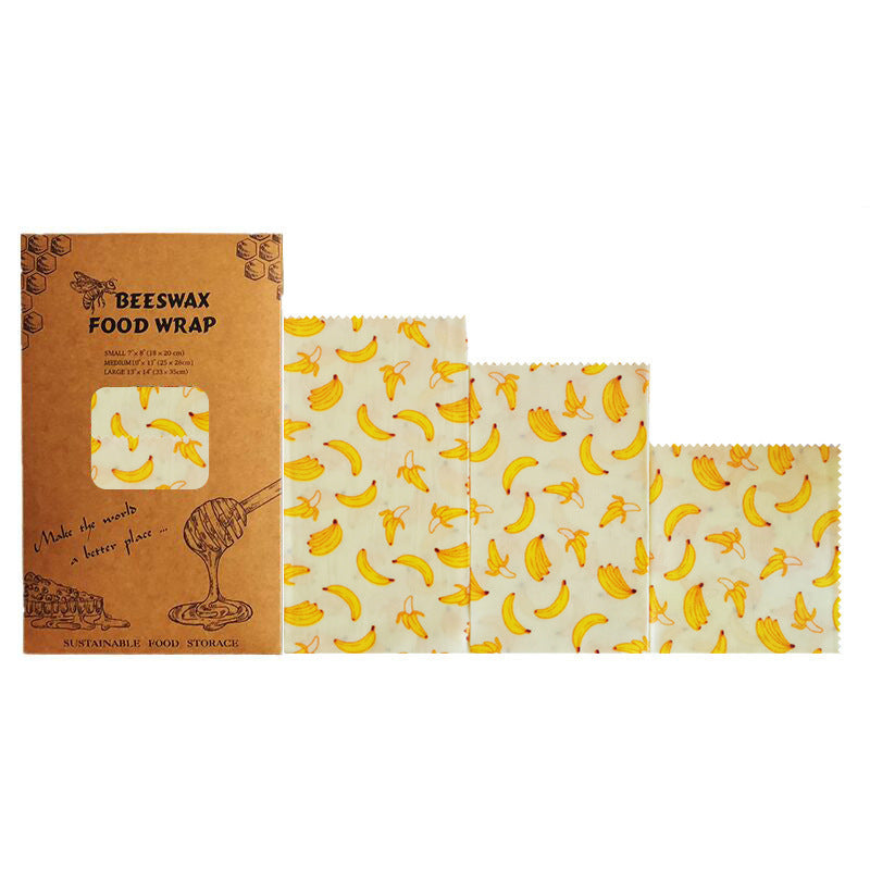 Wrap It Up – Beeswax Wraps (Set of 3)