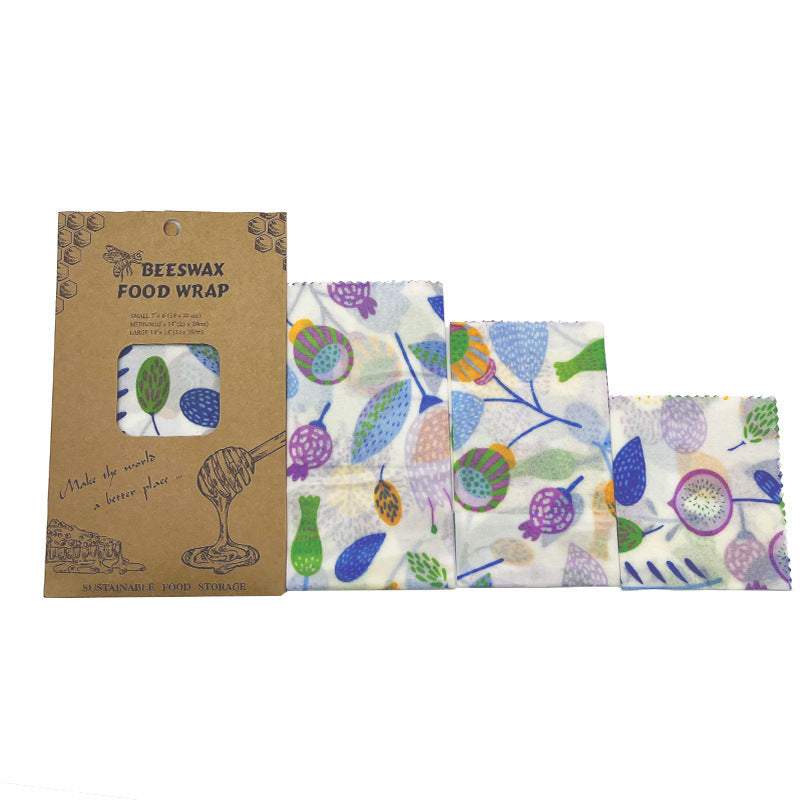 Wrap It Up – Beeswax Wraps (Set of 3)