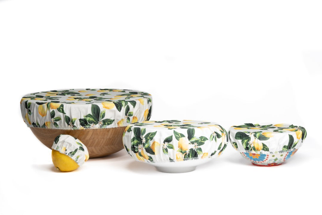 Put a Lid on It - Cotton Reusable Food Coverings (Set of 4)