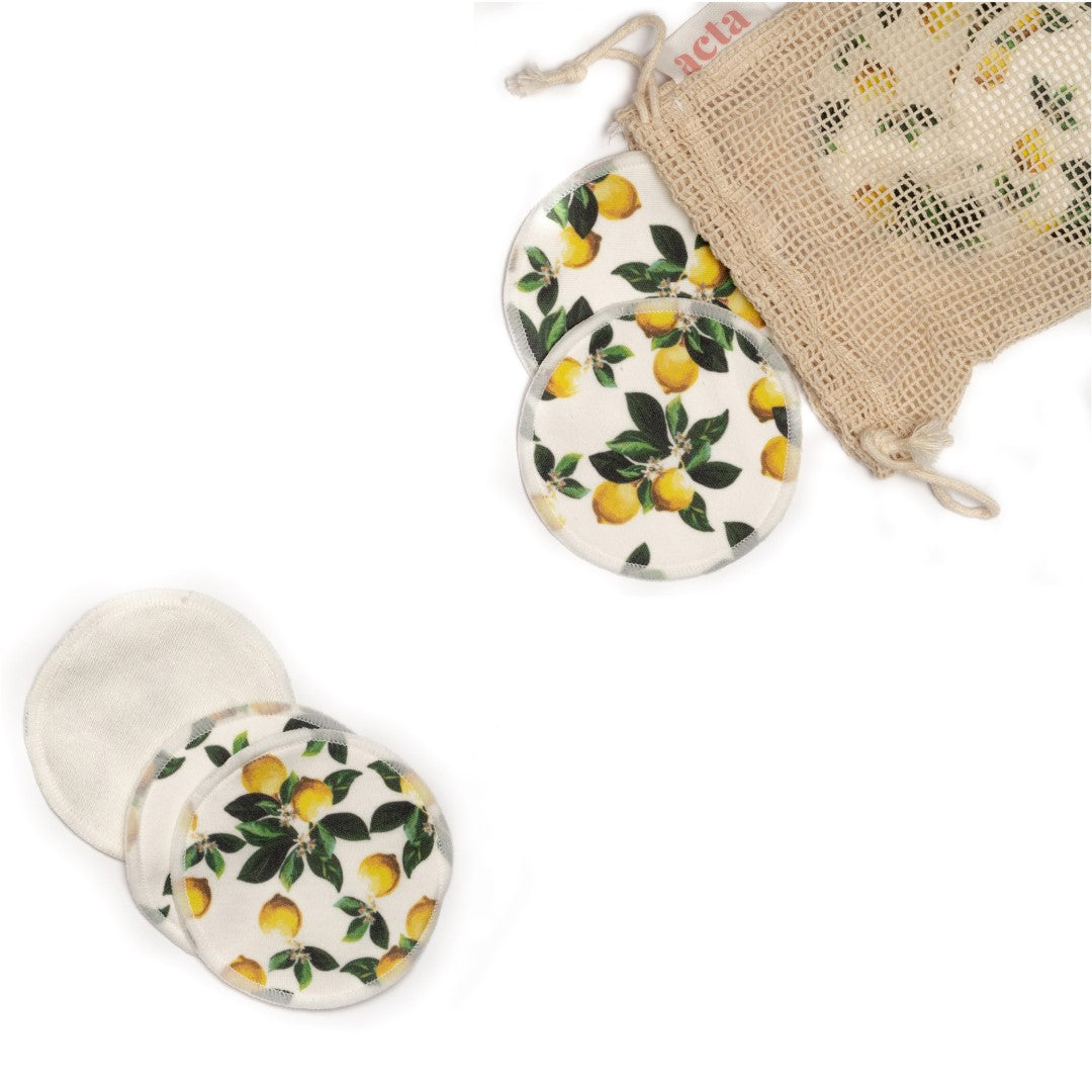 All About the Face - Cotton & Bamboo Makeup Remover Pads (Set of 14)