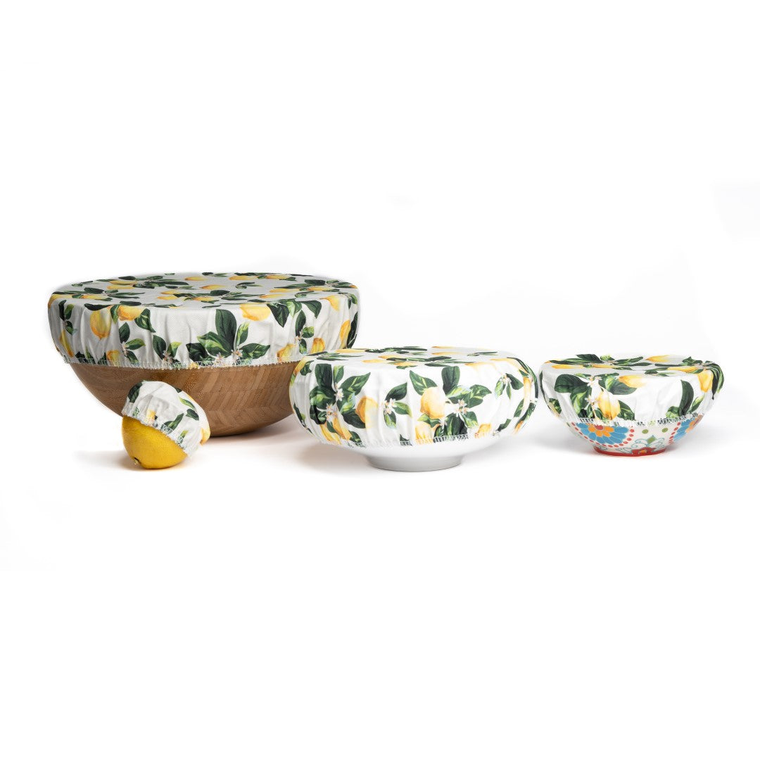 Put a Lid on It - Cotton Reusable Food Coverings (Set of 4)