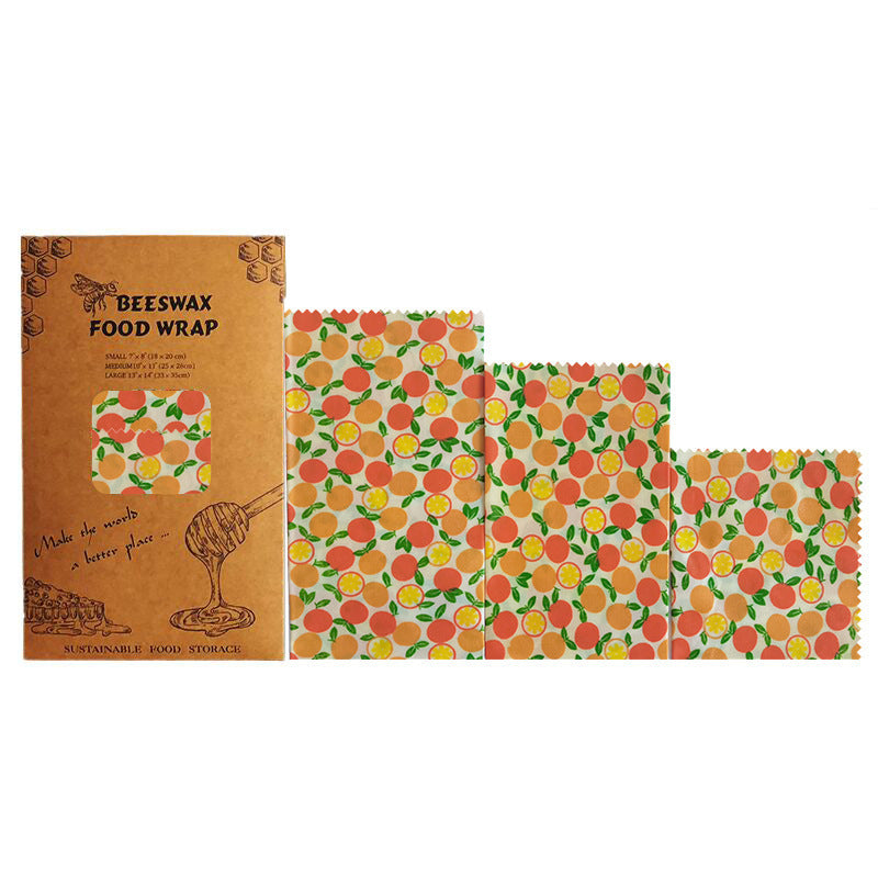 Wrap It Up – Beeswax Wraps (Set of 3)