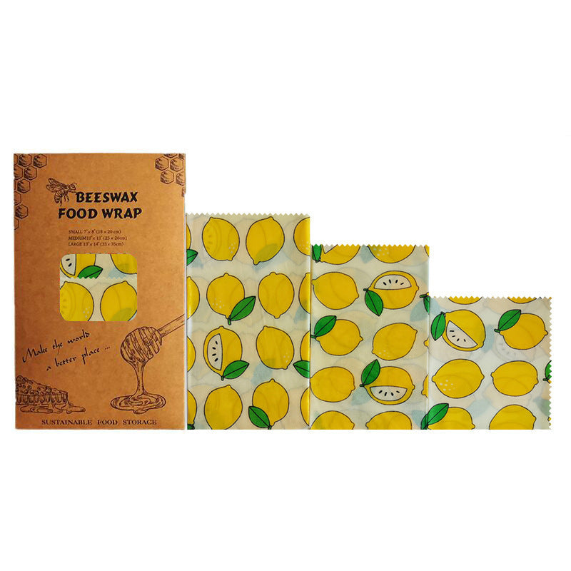 Wrap It Up – Beeswax Wraps (Set of 3)