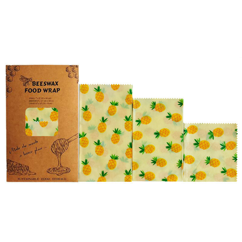 Wrap It Up – Beeswax Wraps (Set of 3)