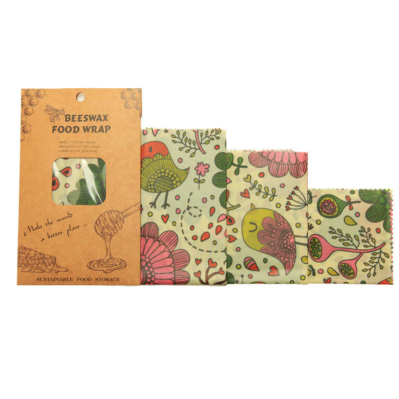 Wrap It Up – Beeswax Wraps (Set of 3)