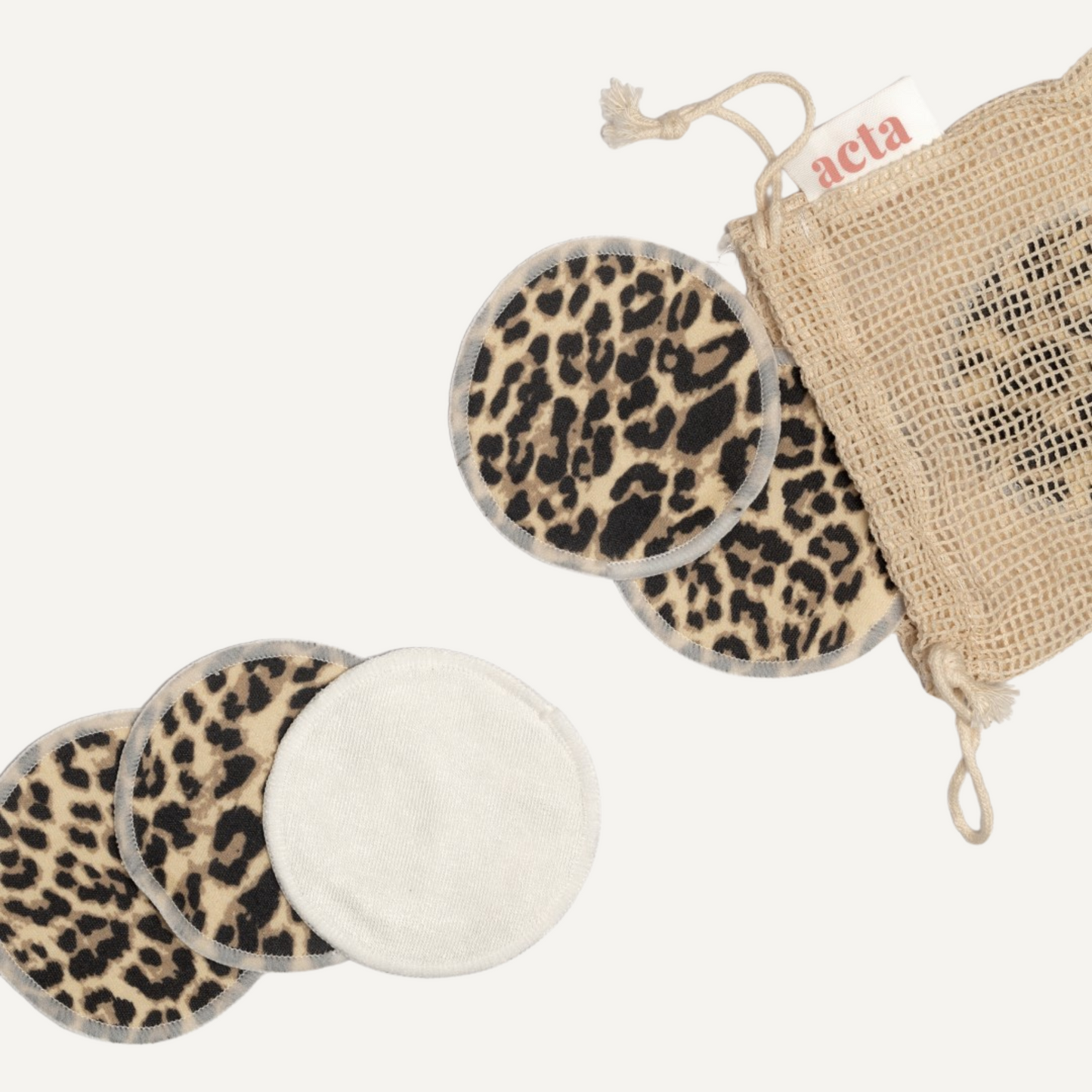 All About the Face - Cotton & Bamboo Makeup Remover Pads (Set of 14)