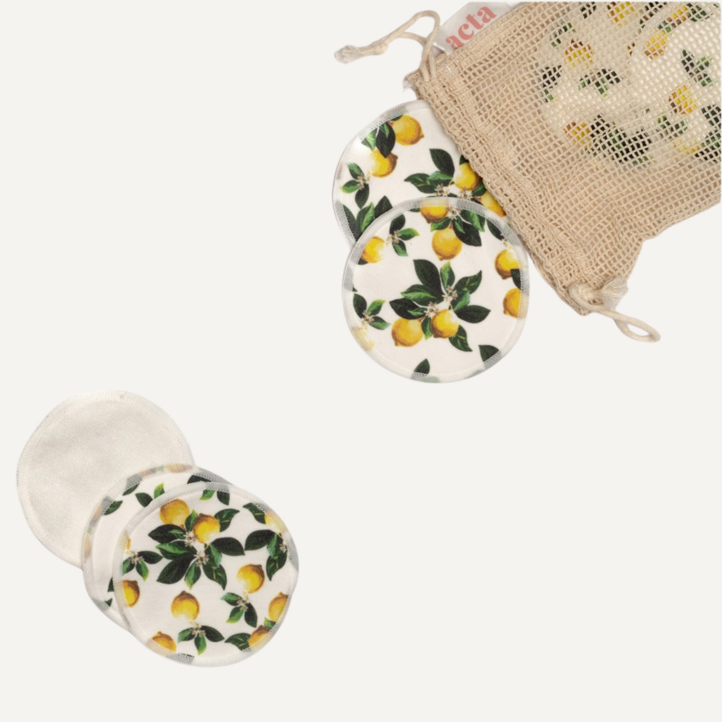 All About the Face - Cotton & Bamboo Makeup Remover Pads (Set of 14)