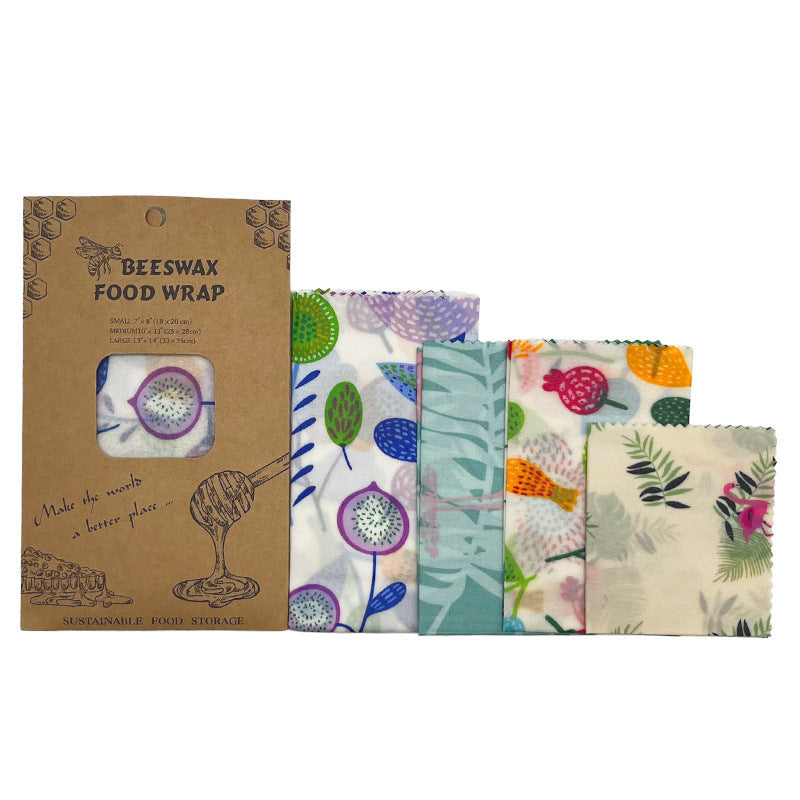 Wrap It Up – Beeswax Wraps (Set of 3)