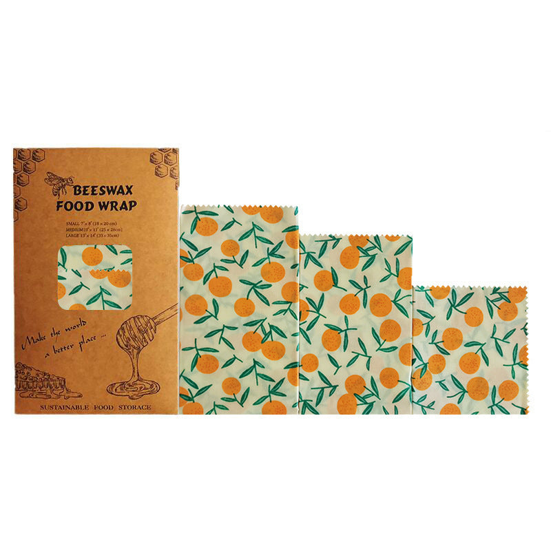 Wrap It Up – Beeswax Wraps (Set of 3)