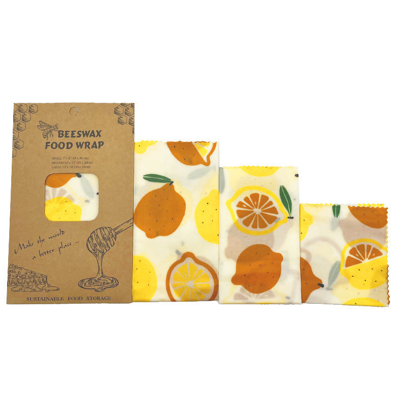 Wrap It Up – Beeswax Wraps (Set of 3)