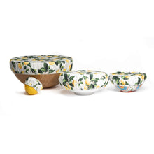 Load image into Gallery viewer, PUT A LID ON IT - Organic Cotton Reusable Food Covers (Set of 4)
